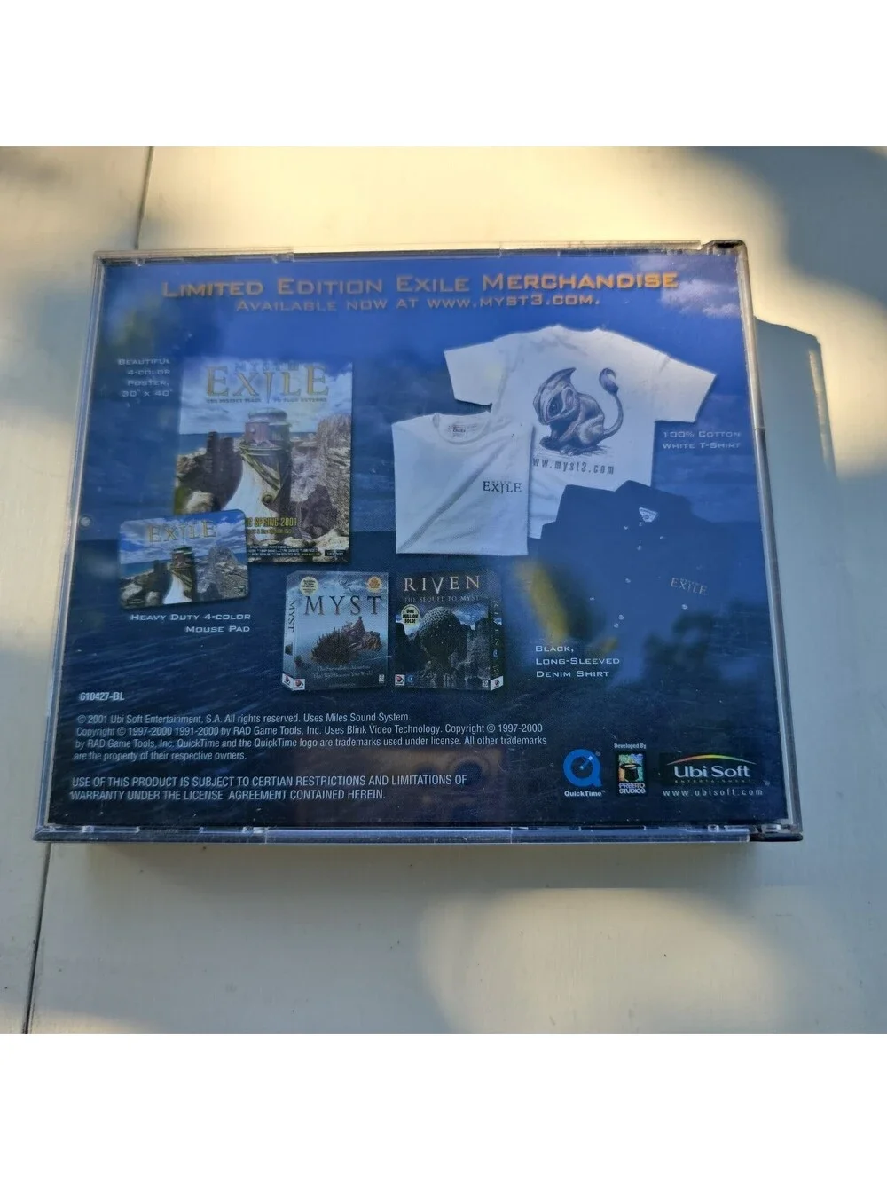 Myst III Exile PC Scratch Free